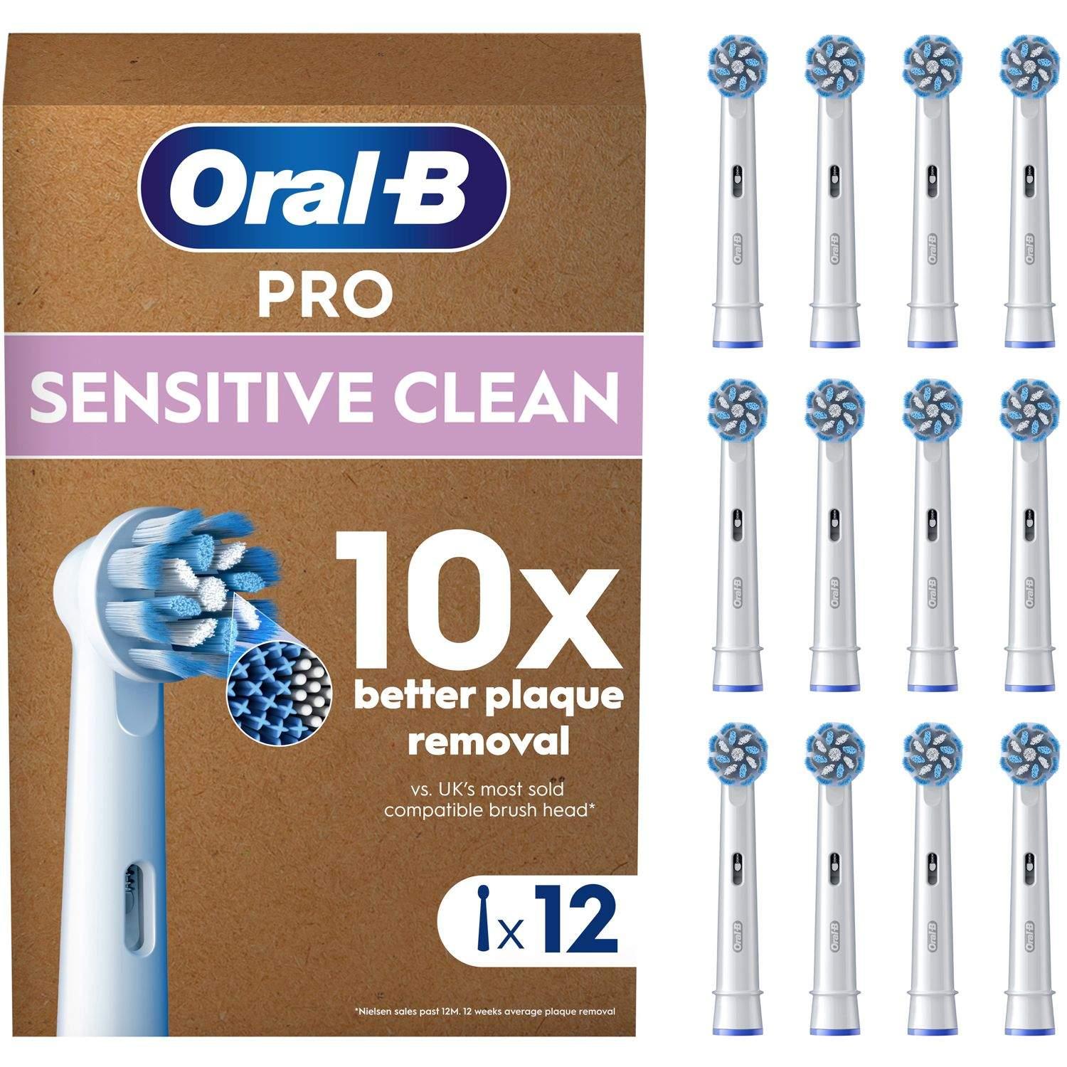 Oral B Børstehode Sensitive Clean 12 stk