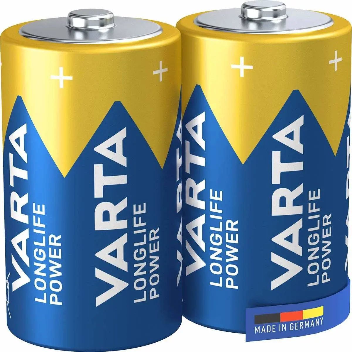 Varta Alkalisk batteri D 1,5 V High Energy 2-blister