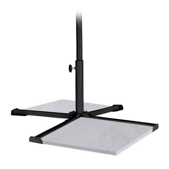 Northix Parasoll Base Svart