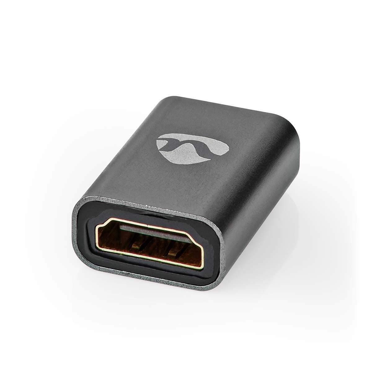 Nedis HDMI ™ Repeater | 20.0 m | 4K@30Hz | 10.2 Gbps | Aluminium | Gun Metal Grå