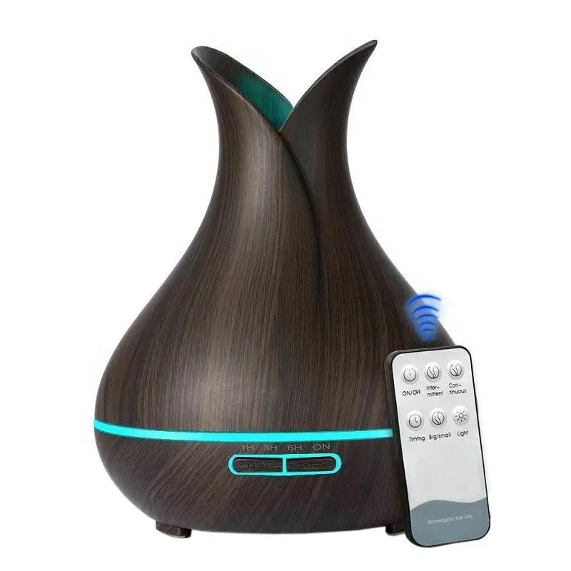 eStore Luftfukter, Aromatherapy Humidifier - Mørkt tre