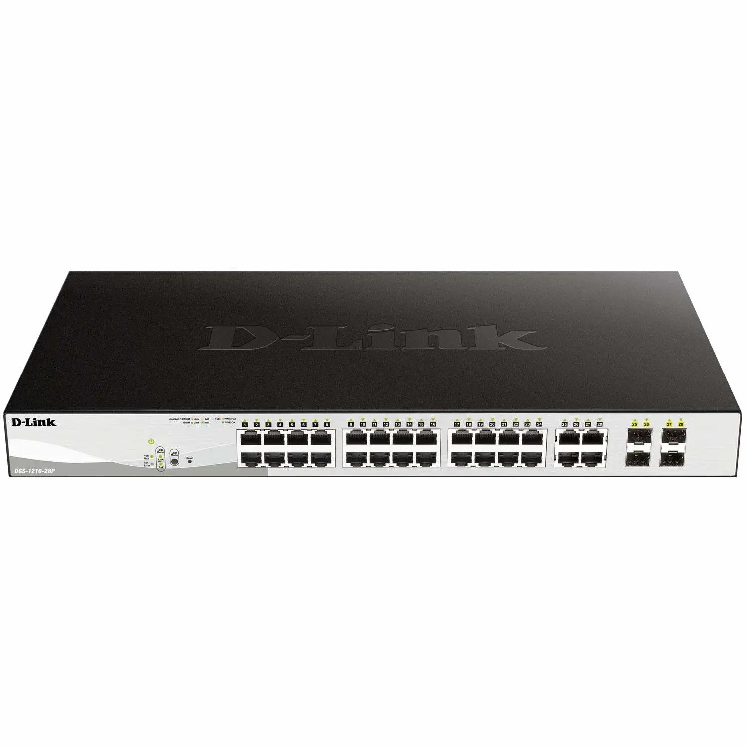 D-Link 28-porters Gigabit PoE smart administrert svitsj
