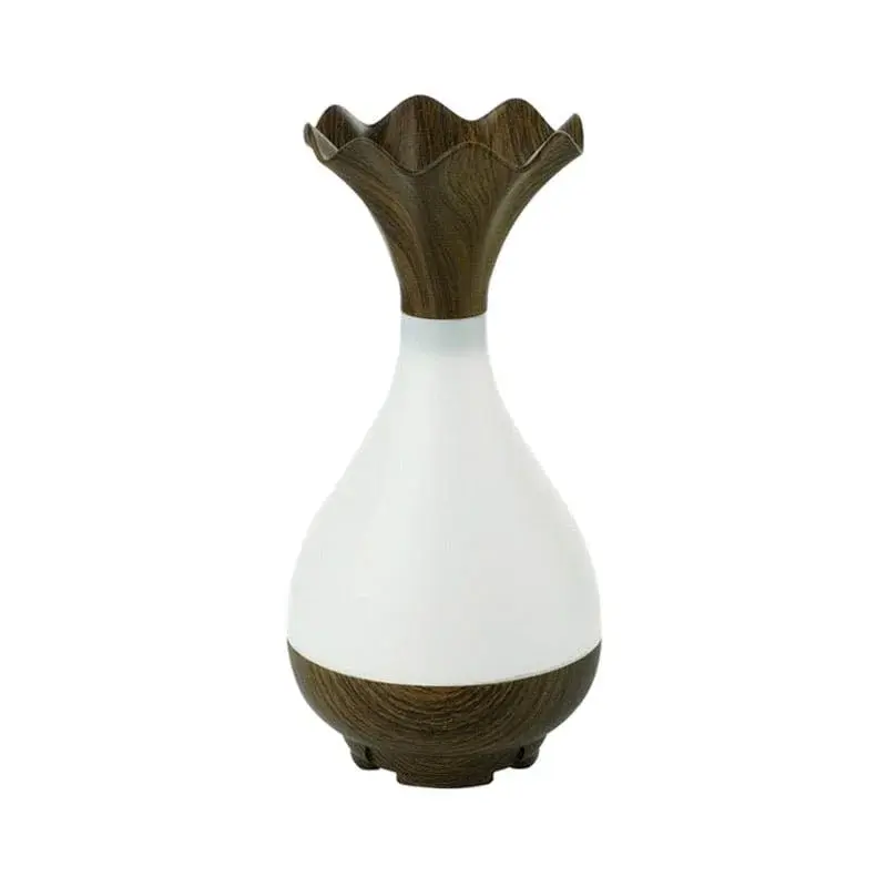 eStore Jade Bottle aromaterapi luftfukter og lys - Tre