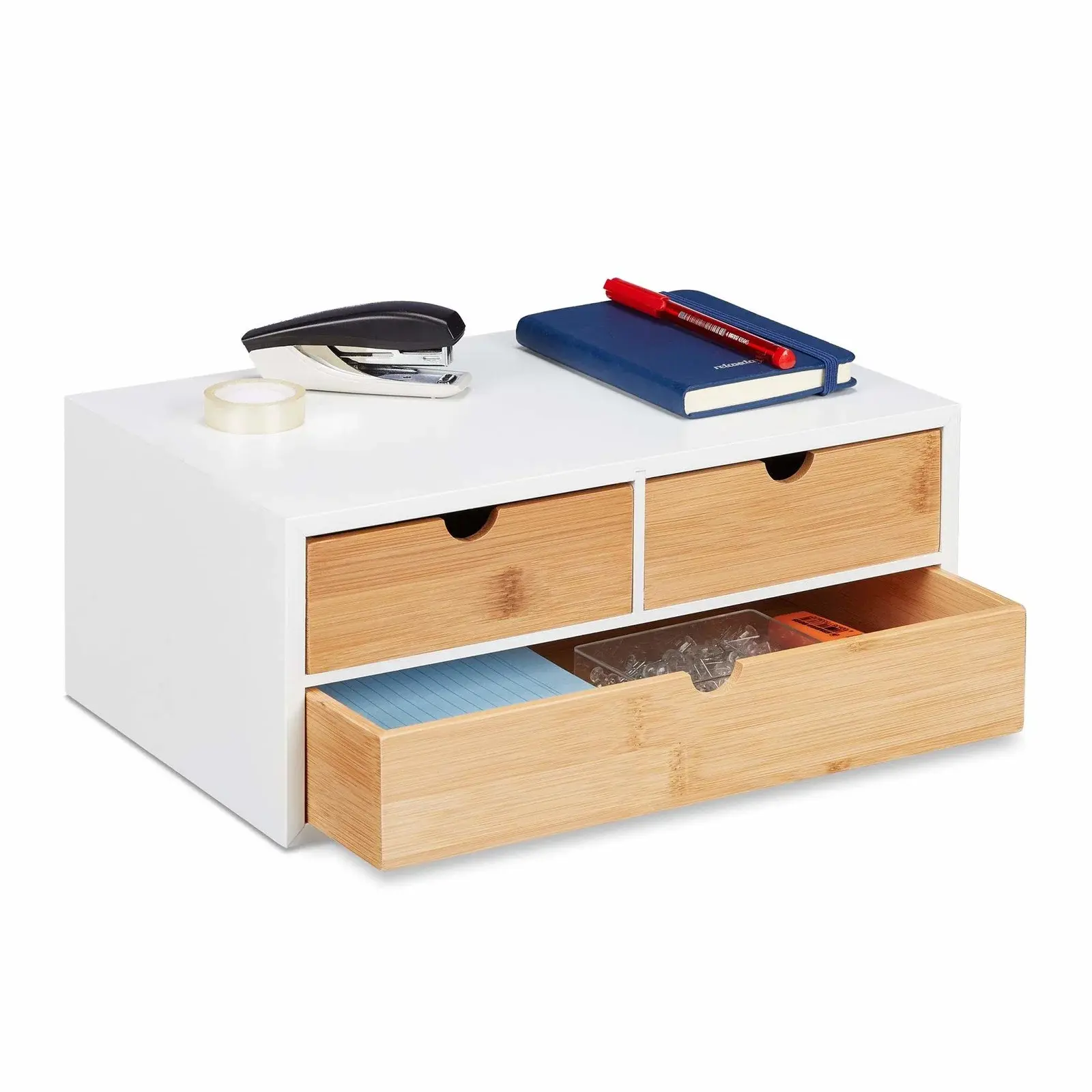 Northix Desk Organizer 3 skuffer