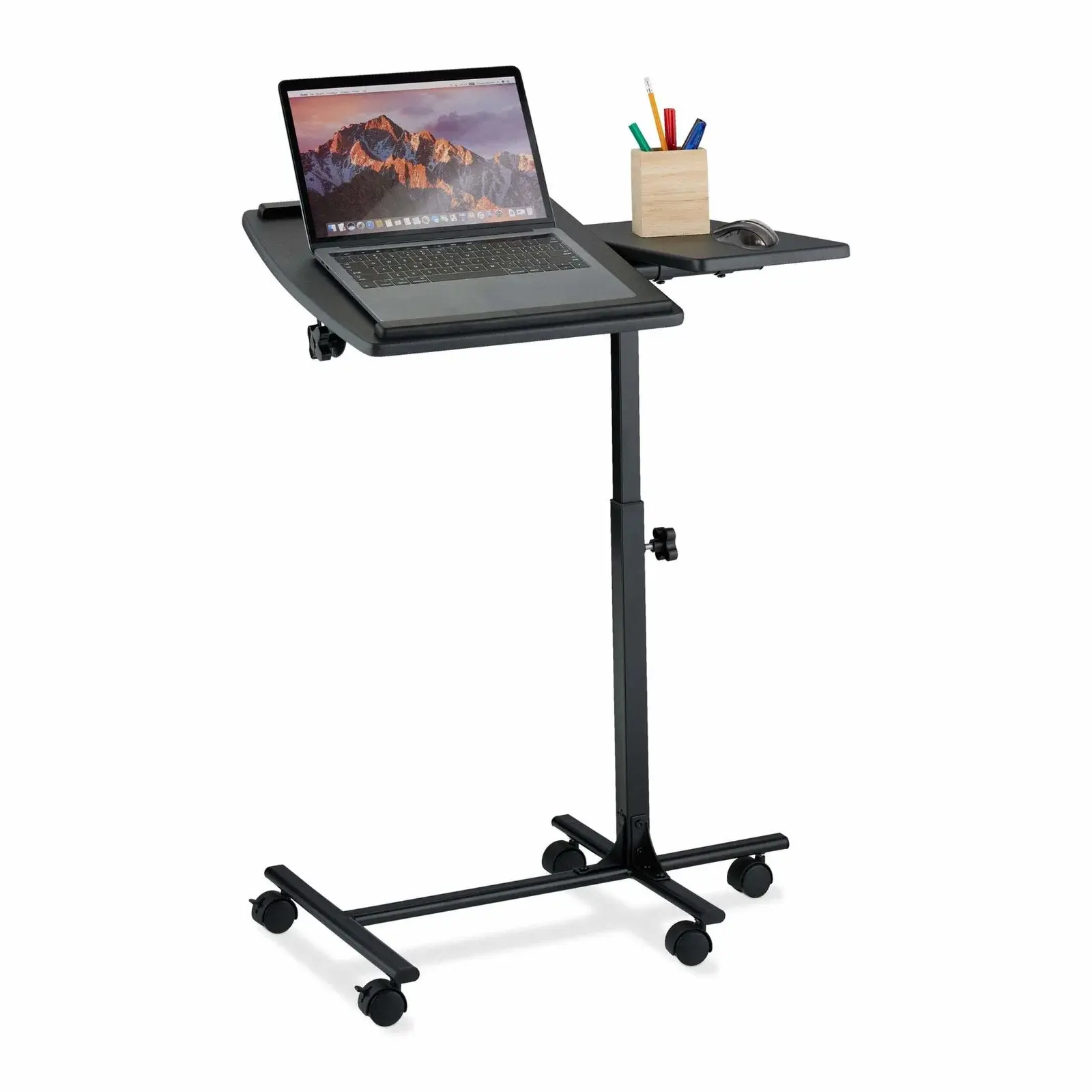RXS Høydejusterbart laptopbord med hjul