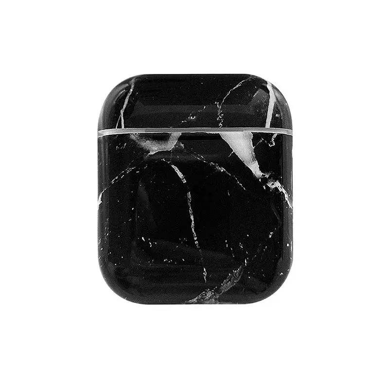 eStore Beskyttelsesdeksel til AirPods - Svart Marmor
