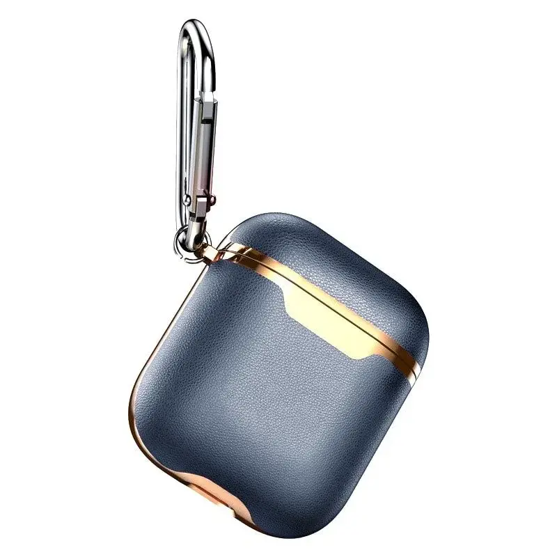 eStore Beskyttelsesdeksel til AirPods - Blå / Gull
