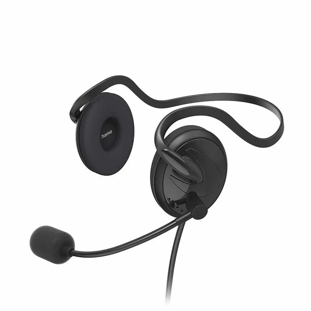 HAMA HAMA Headset PC Office Stereo On-Ear NHS-P100 V2 Svart