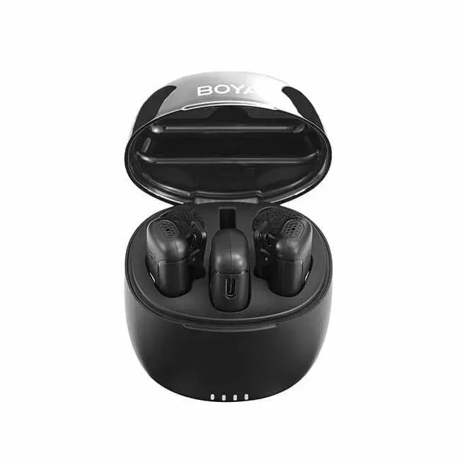 BOYA BOYA trådløs 2,4 GHz mikrofon x2 BY-WM3T-M2 3,5 mm TRS - Ladeveske