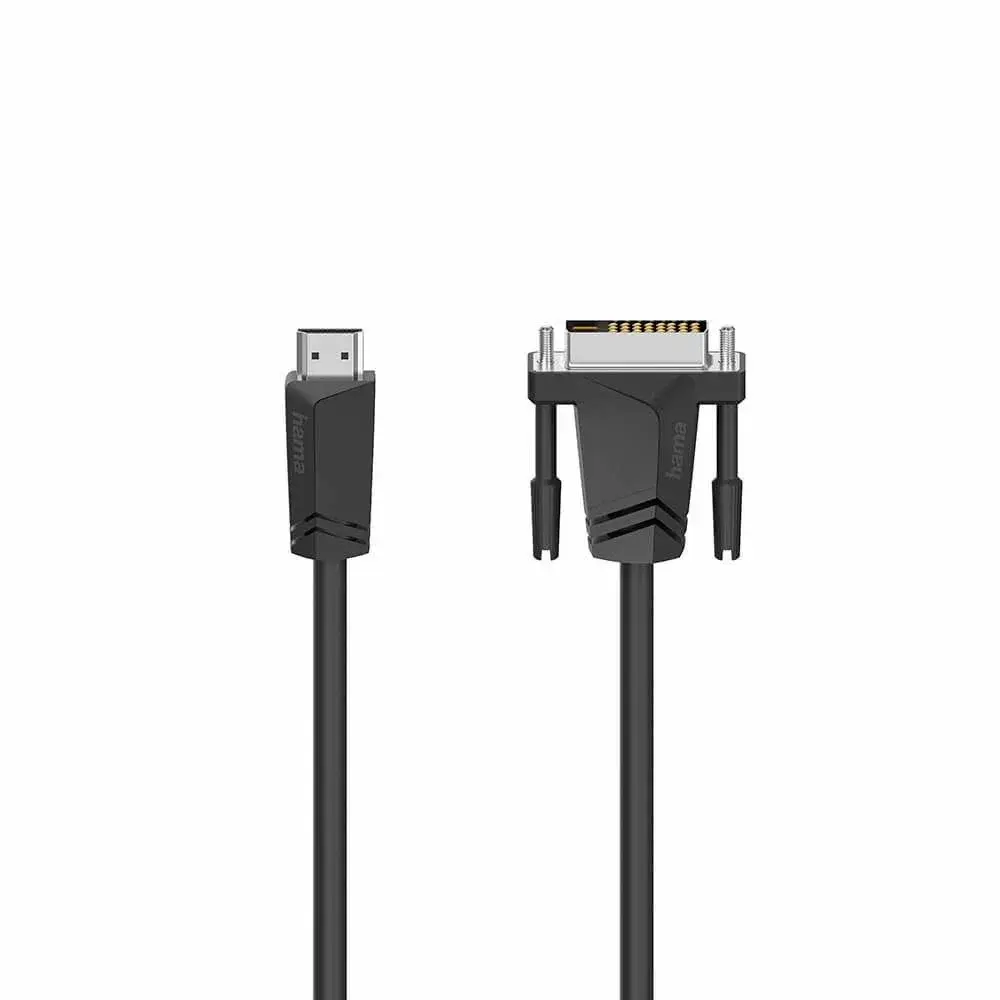 HAMA HAMA Kabel HDMI til DVI/D Svart 1,5m