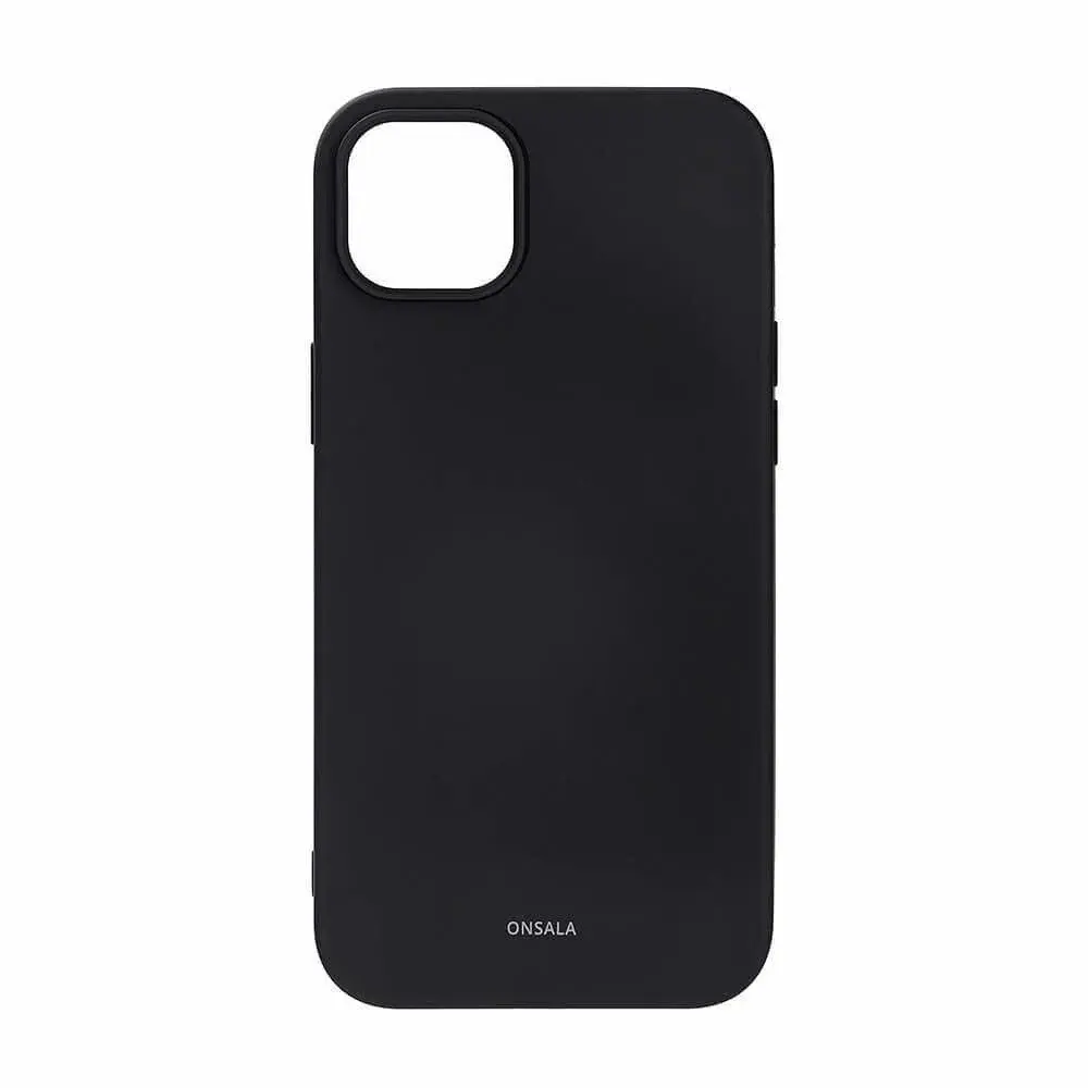 Onsala ONSALA Bakdeksel Silikon iPhone 14 Plus 6,7" Svart