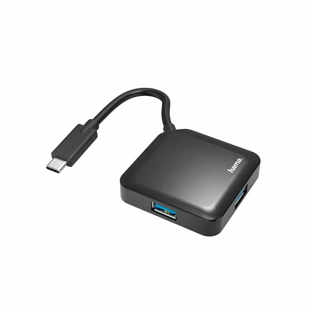 HAMA HAMA Hub USB-C 4x-porter 5 Gbit/s