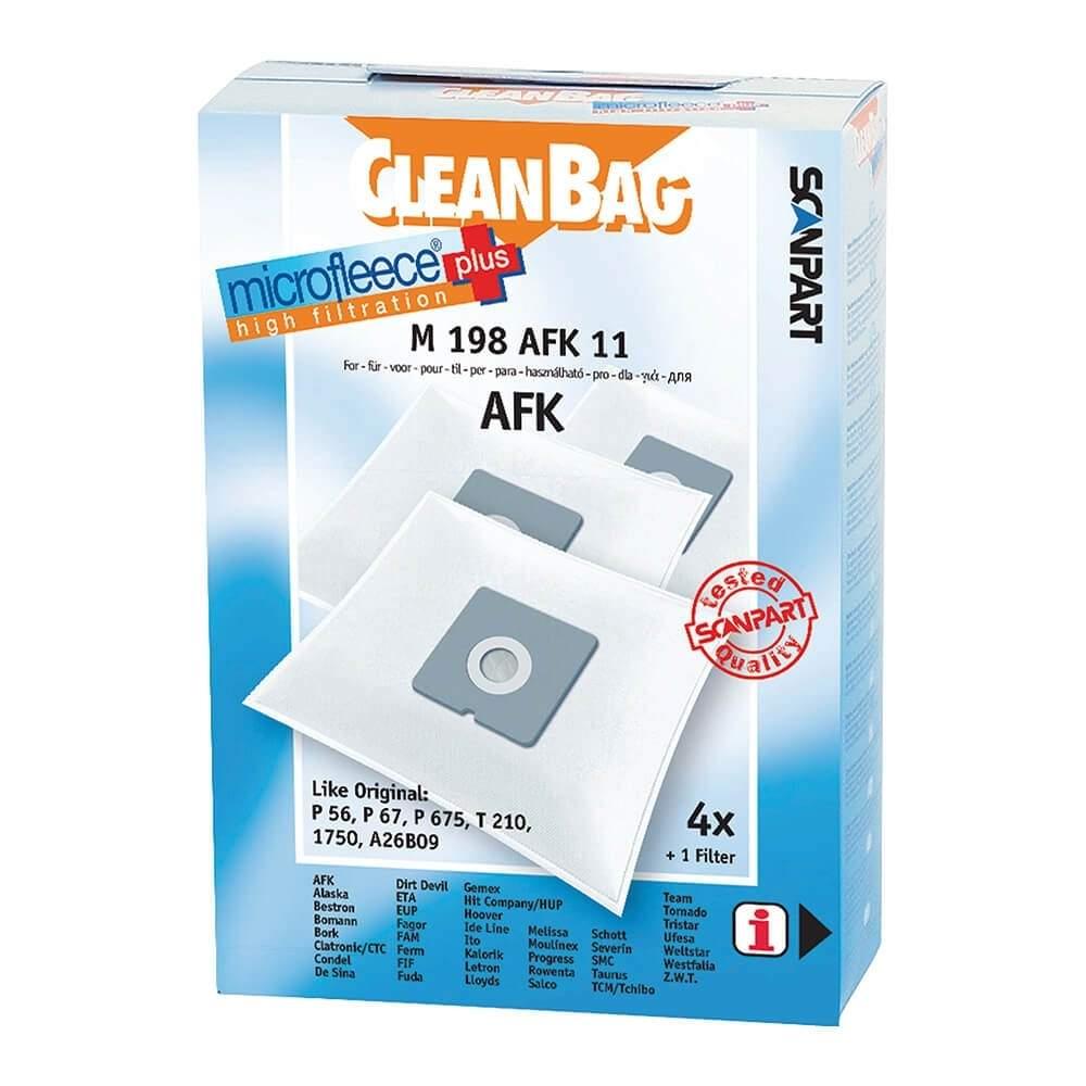 Cleanbag CLEANBAG Microfleece+ Dustbag AFK/Bestron/etc. 4+1