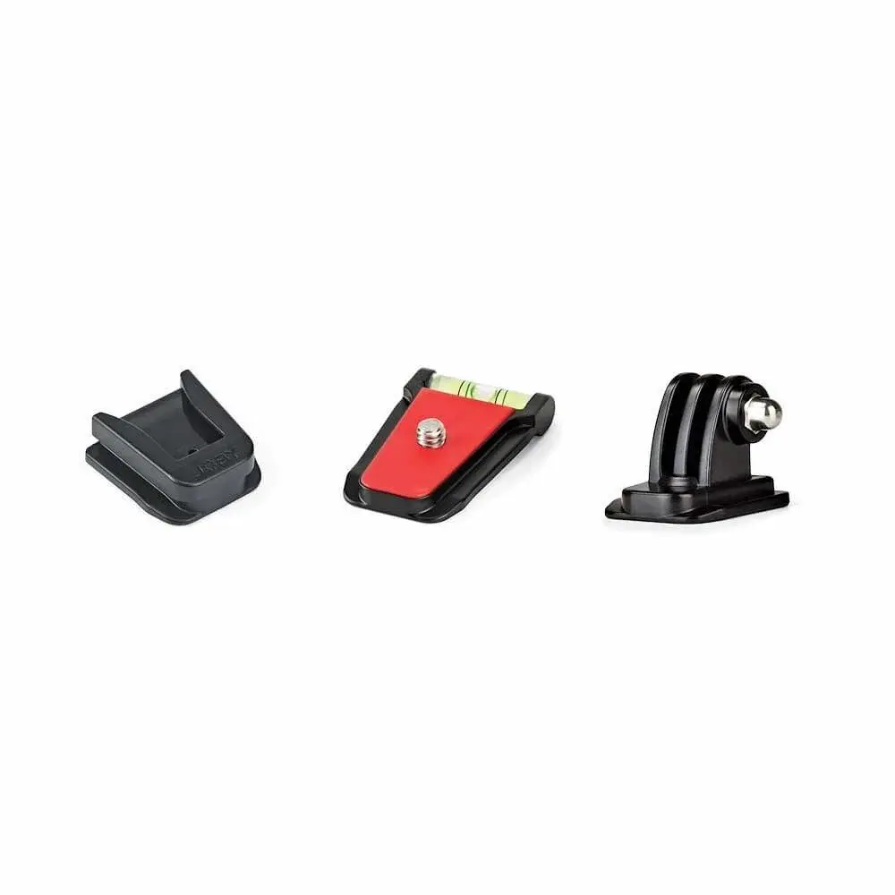 Joby JOBY Kameraplatesett 3K Black, 1/4", Flash-sko og GoPro