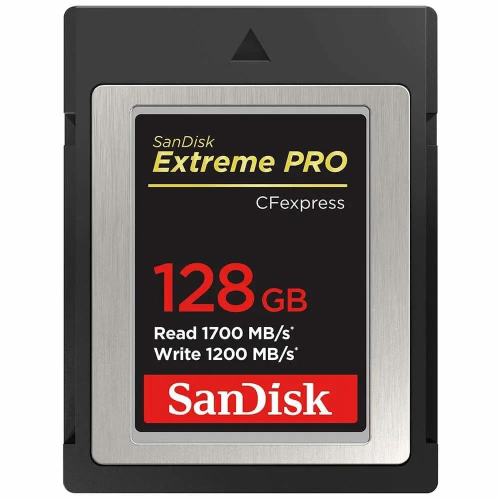 SANDISK SANDISK Cfexpress Extreme PRO 128GB 1700MB/s 1200MB/s