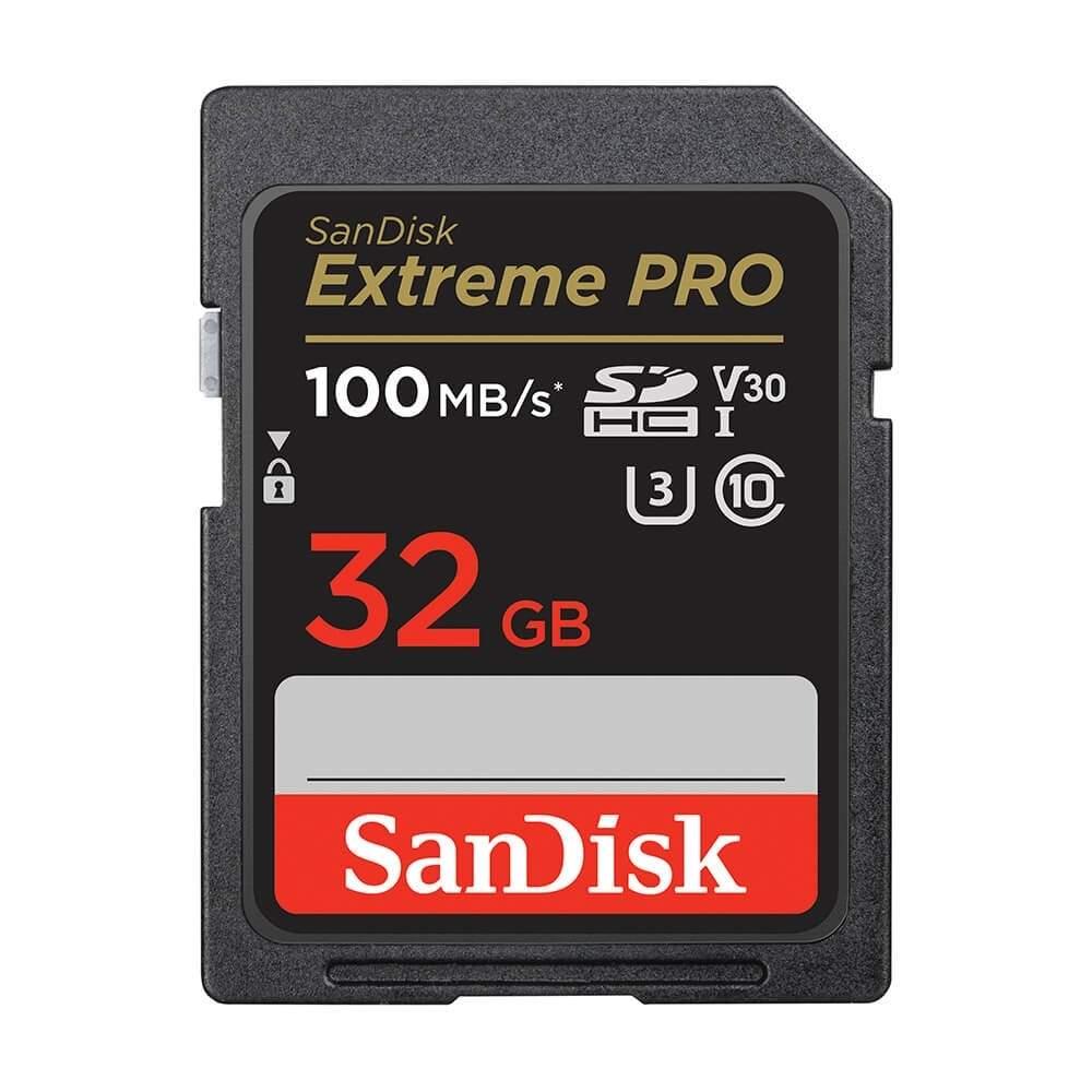 SANDISK SANDISK SDHC Extreme Pro 32GB 100MB/s UHS-I C10 V30 U3