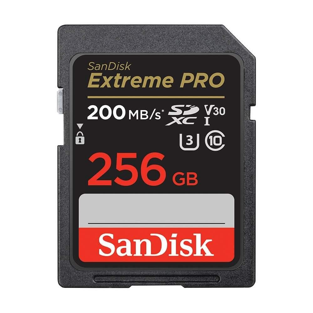 SANDISK SANDISK SDXC Extreme Pro 256GB 200MB/s UHS-I C10 V30 U3