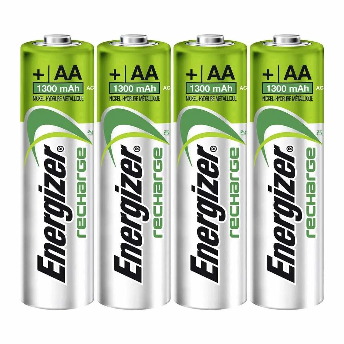 Energizer ENERGIZER-batteri AA/LR6 Oppladbart Ni-Mh 1300mAh 4-pakning