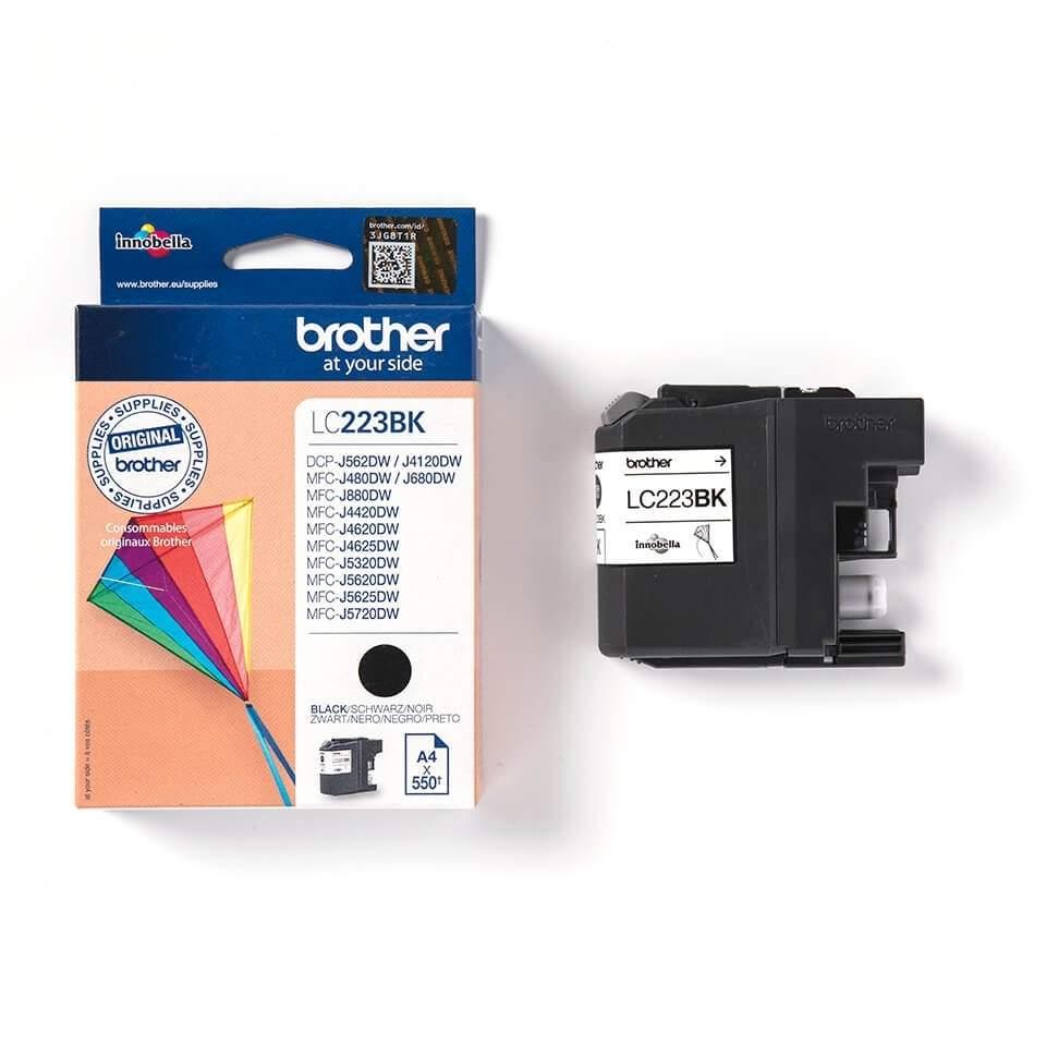 Brother BROTHER Blekk LC223BK LC-223 Sort