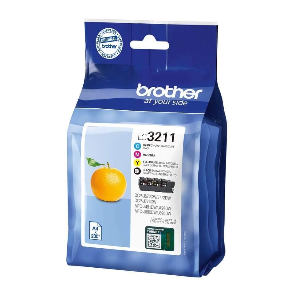 Brother BROTHER Blekk LC3211VALDR LC-3211 Multipak
