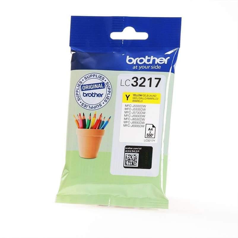 Brother BROTHER Blekk LC3217Y LC-3217 Gul