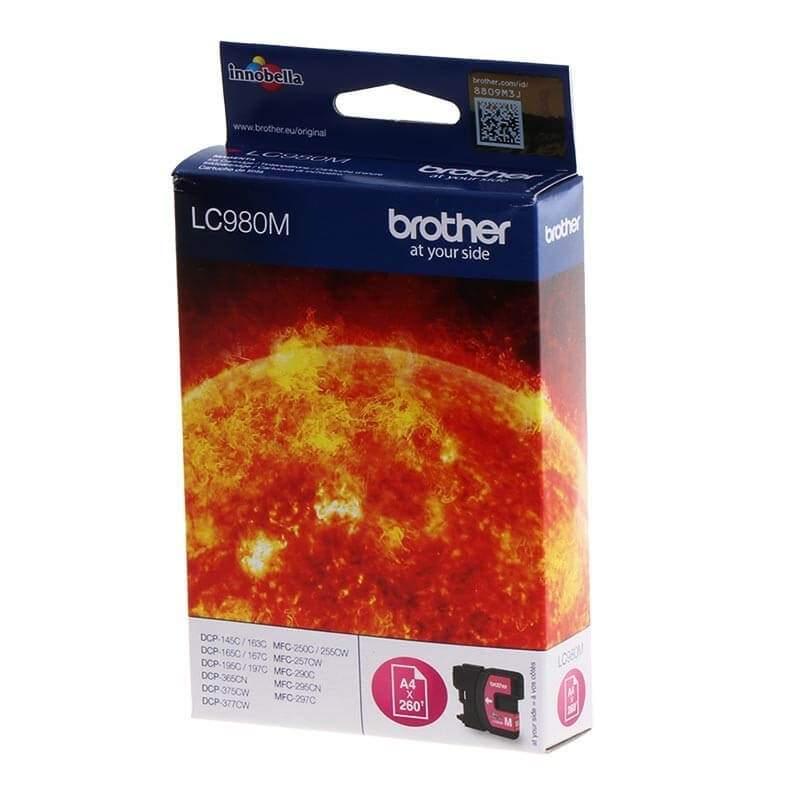 Brother BROTHER Blekk LC980M LC-980 Magenta