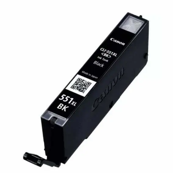 CANON CANON Blekk 6443B001 CLI-551XL Sort
