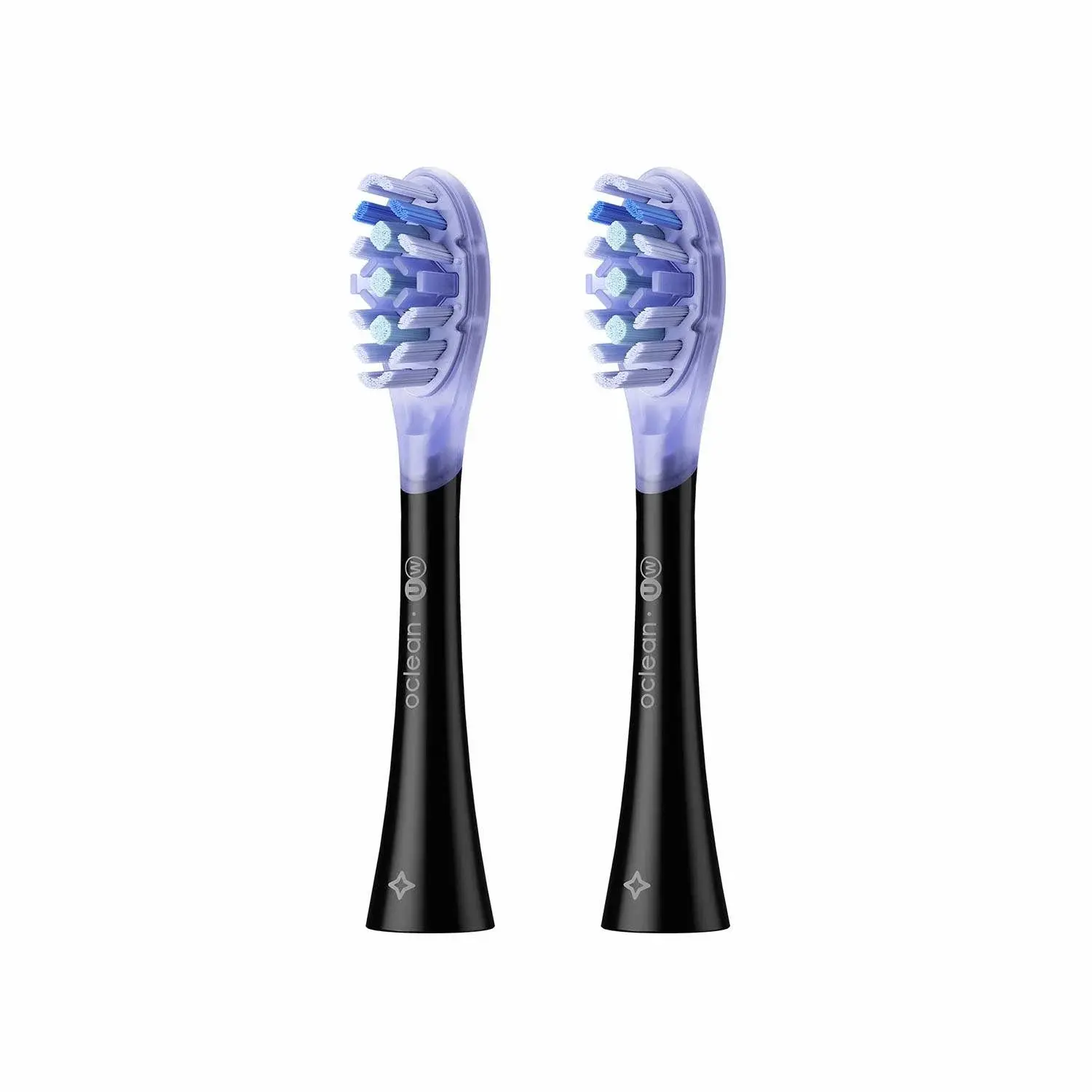 Oclean OCLEAN Brush Head Ultra White 2 Pack Black