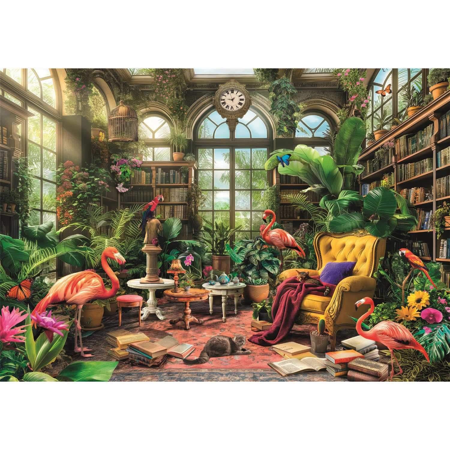 Clementoni 1000 stk. CB HQC The Greenhouse Library