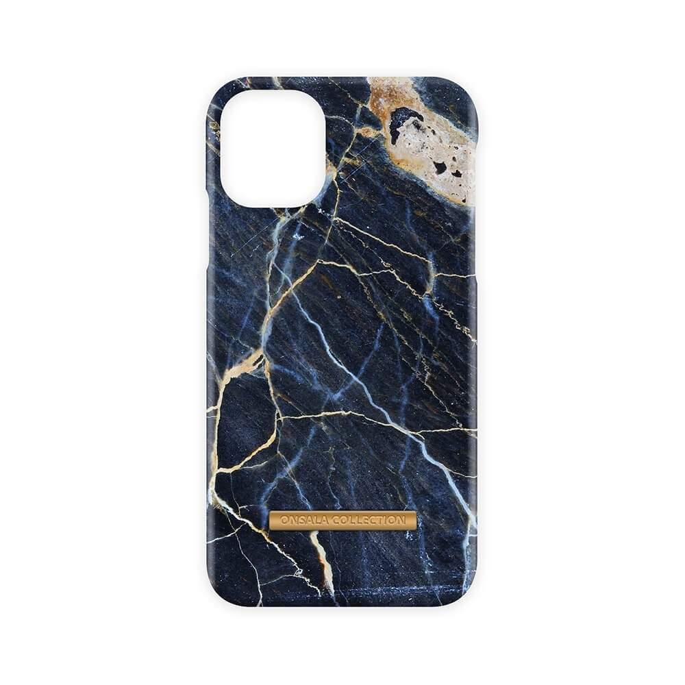 Onsala ONSALA COLLECTION Mobiltelefondeksel Soft Black Galaxy Marble iPhone 11
