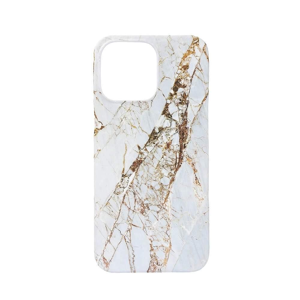 Onsala ONSALA Backcover Mag Series iPhone 15 Pro Max White Rhino Marble