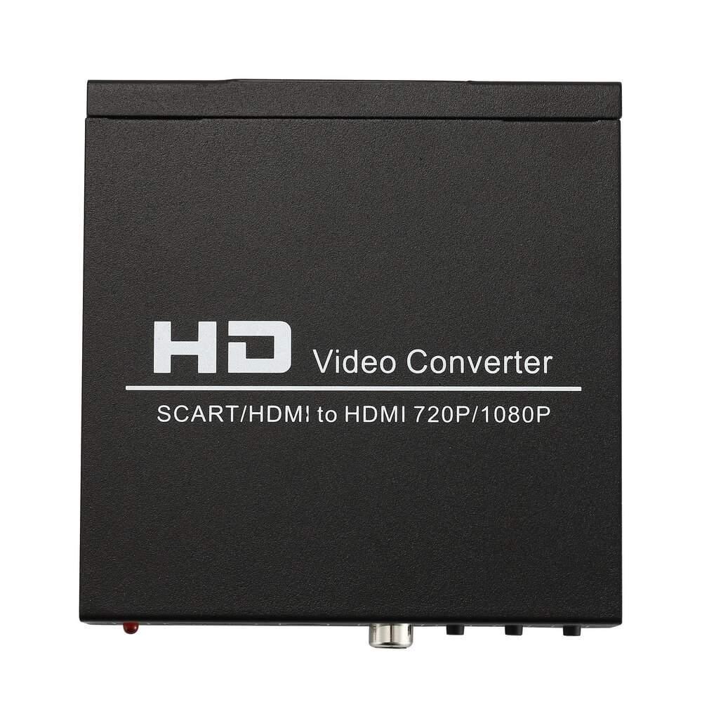 North NORTH SCART+HDMI til HDMI HD Converter og Switch Black