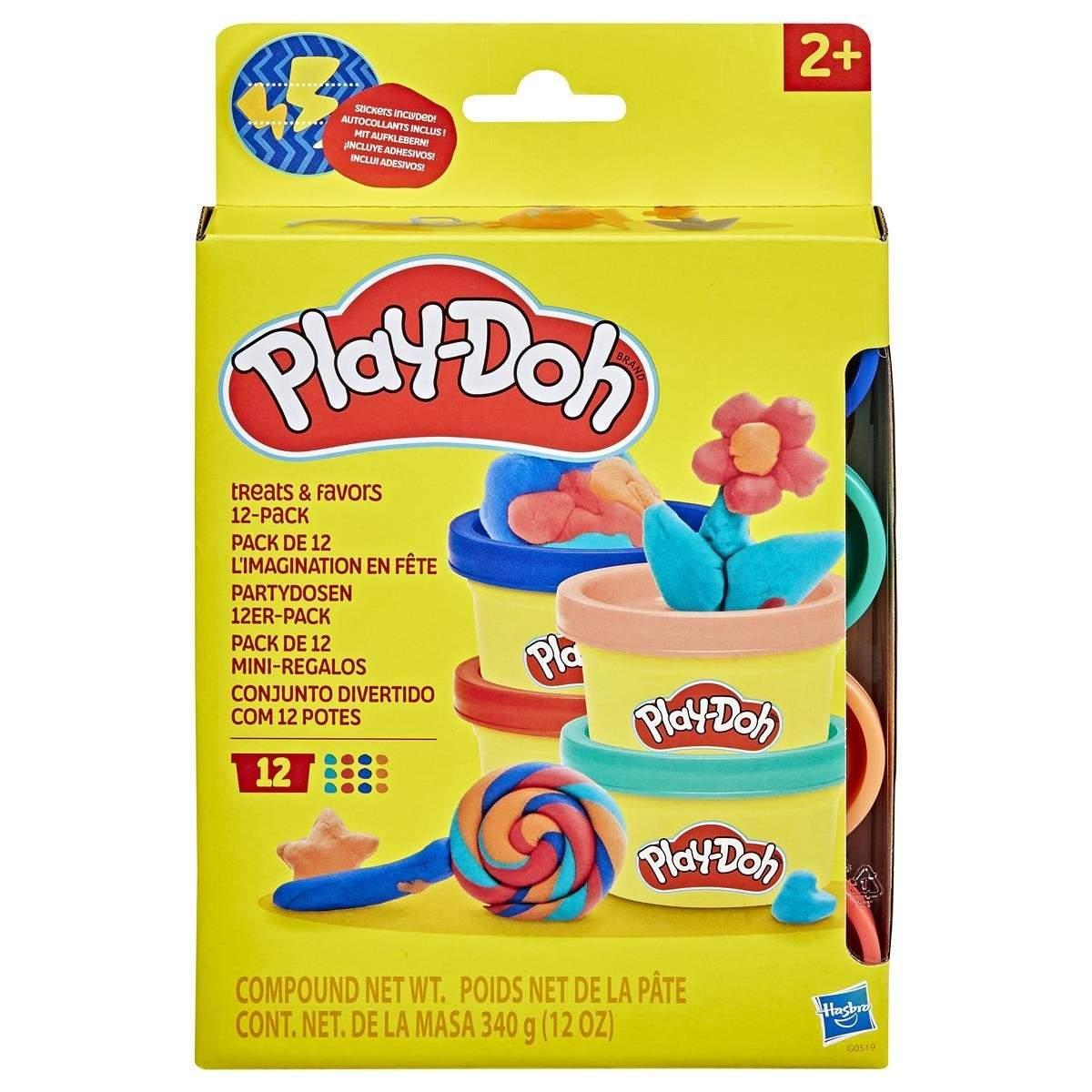 PLAY-DOH PD-BEHANDLINGER OG FAVORER 12 PAK