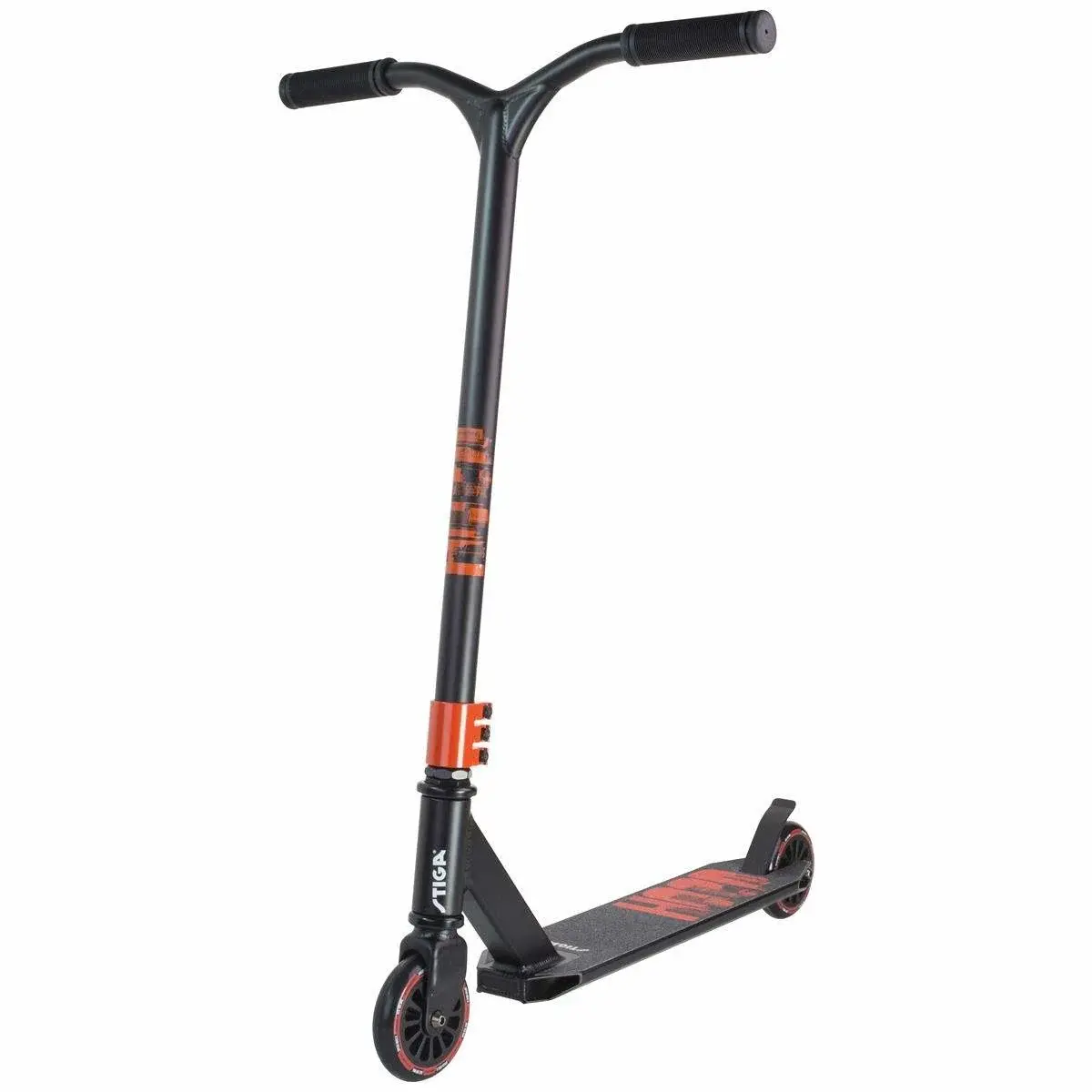 Stiga STR Trick scooterhette Svart/Rød