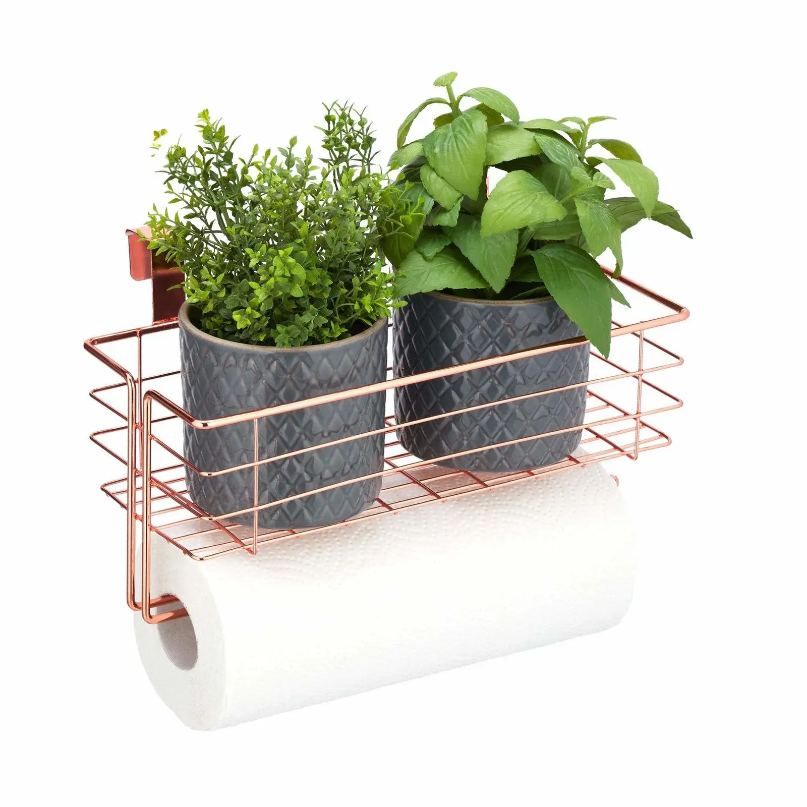 RXS Hengende kurv med holder for tørkepapir