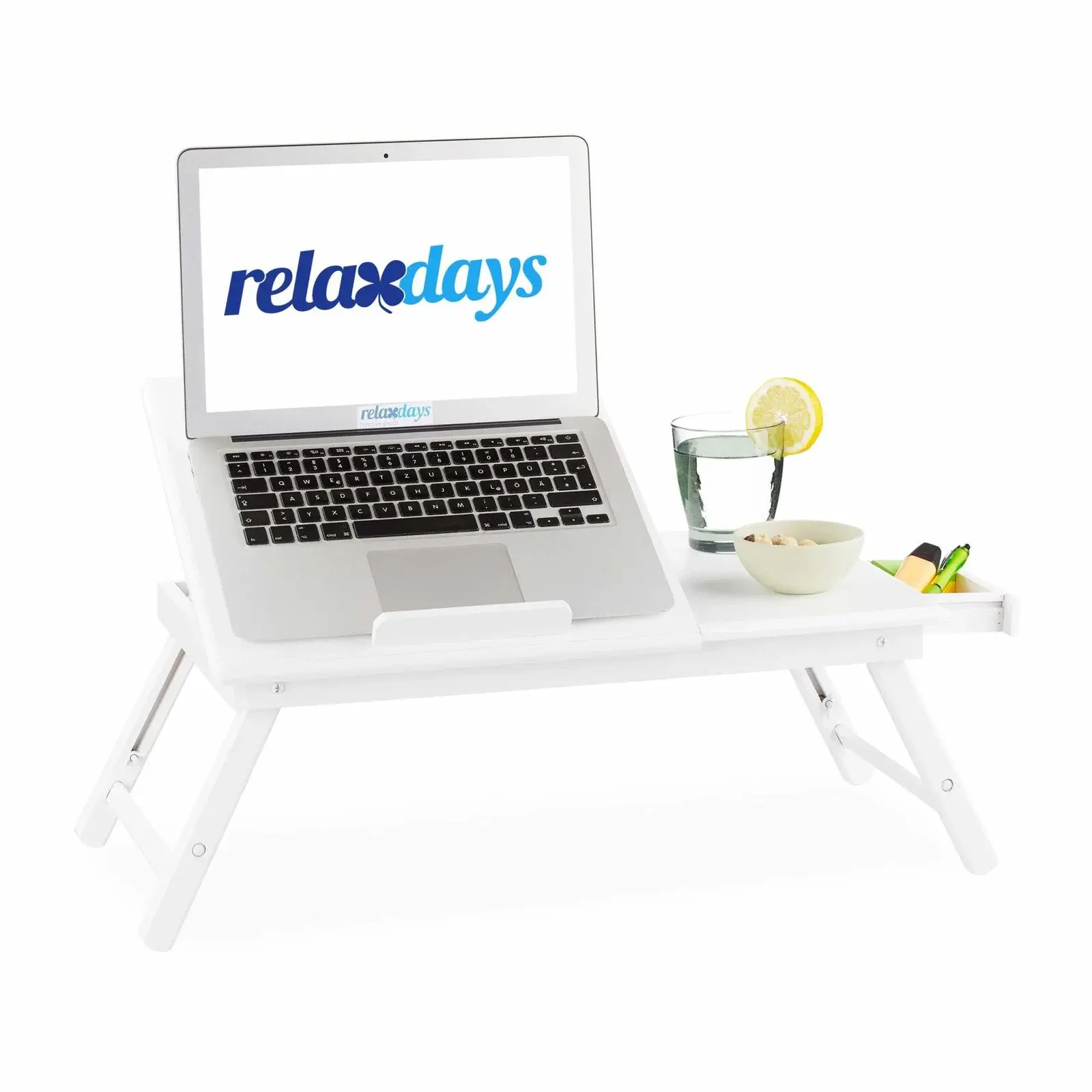 RXS Laptopbord i bambushvit