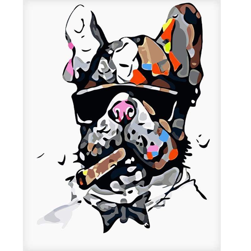 eStore Lerretsposter, Hund - 60 x 75 cm