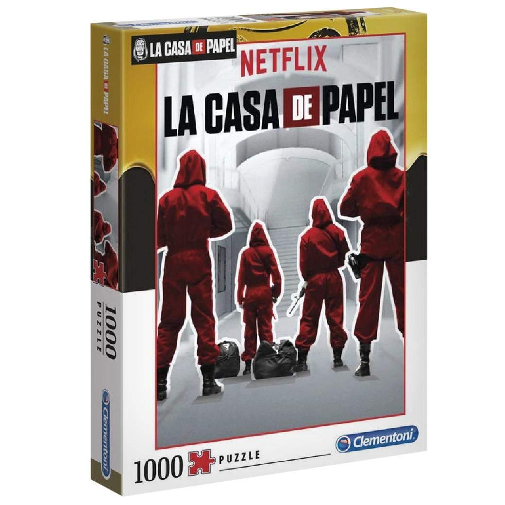 La Casa de Papel La Casa de Papel, Pusslespill - 1000 Brikker
