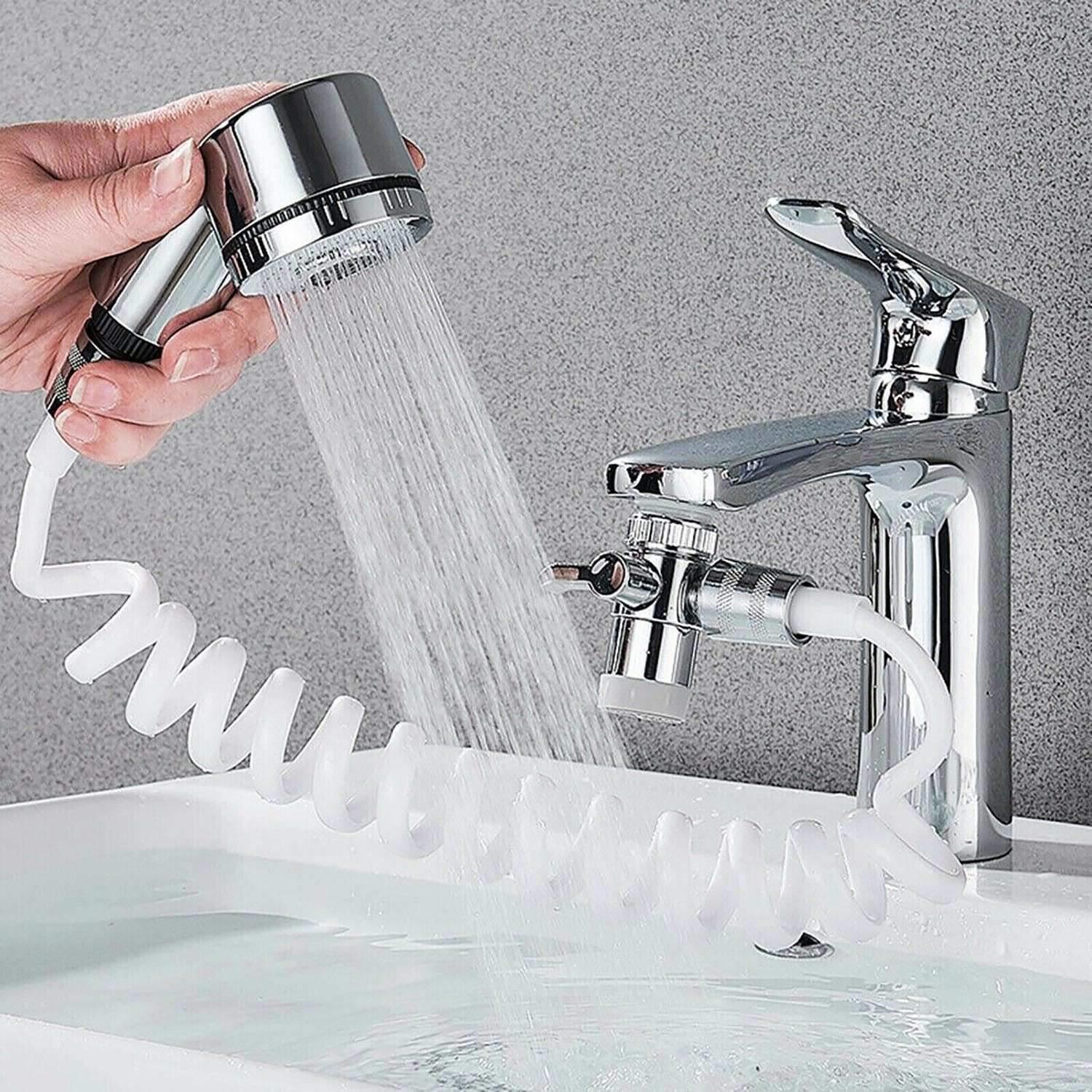 Northio Kranforlenger med dusjmunnstykke - 4 deler
