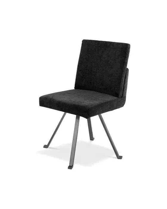 Eichholtz Dirand matstol svart OUTLET