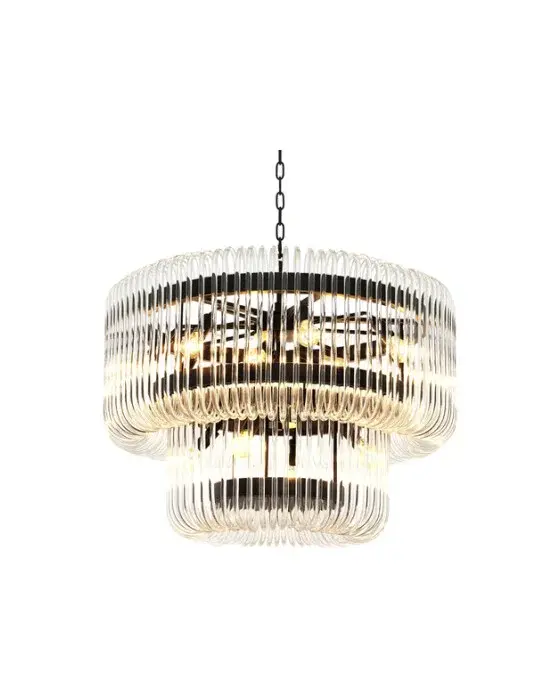 Eichholtz Sutton House lysekrone bronse OUTLET
