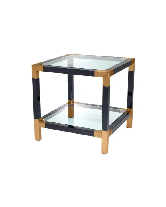 Eichholtz Royalton sidobord svart OUTLET
