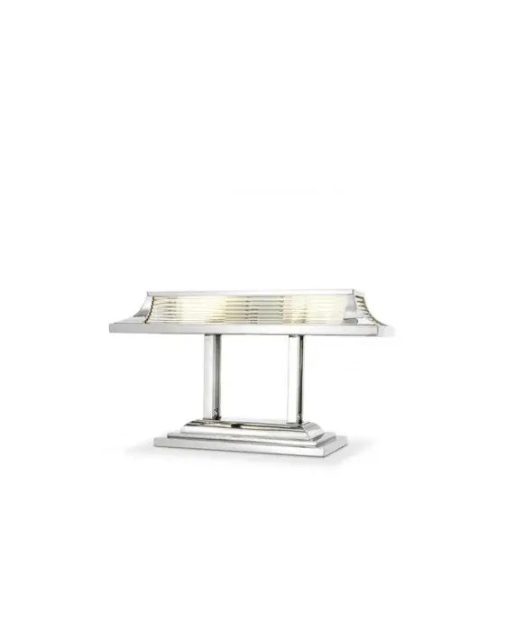 Eichholtz Havana desk lamp nickel OUTLET