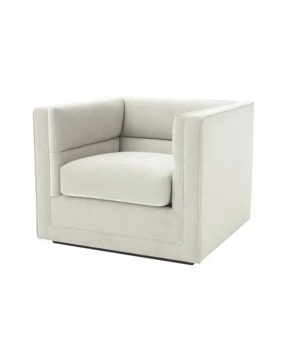 Eichholtz Adonia lenestol pebble grey OUTLET
