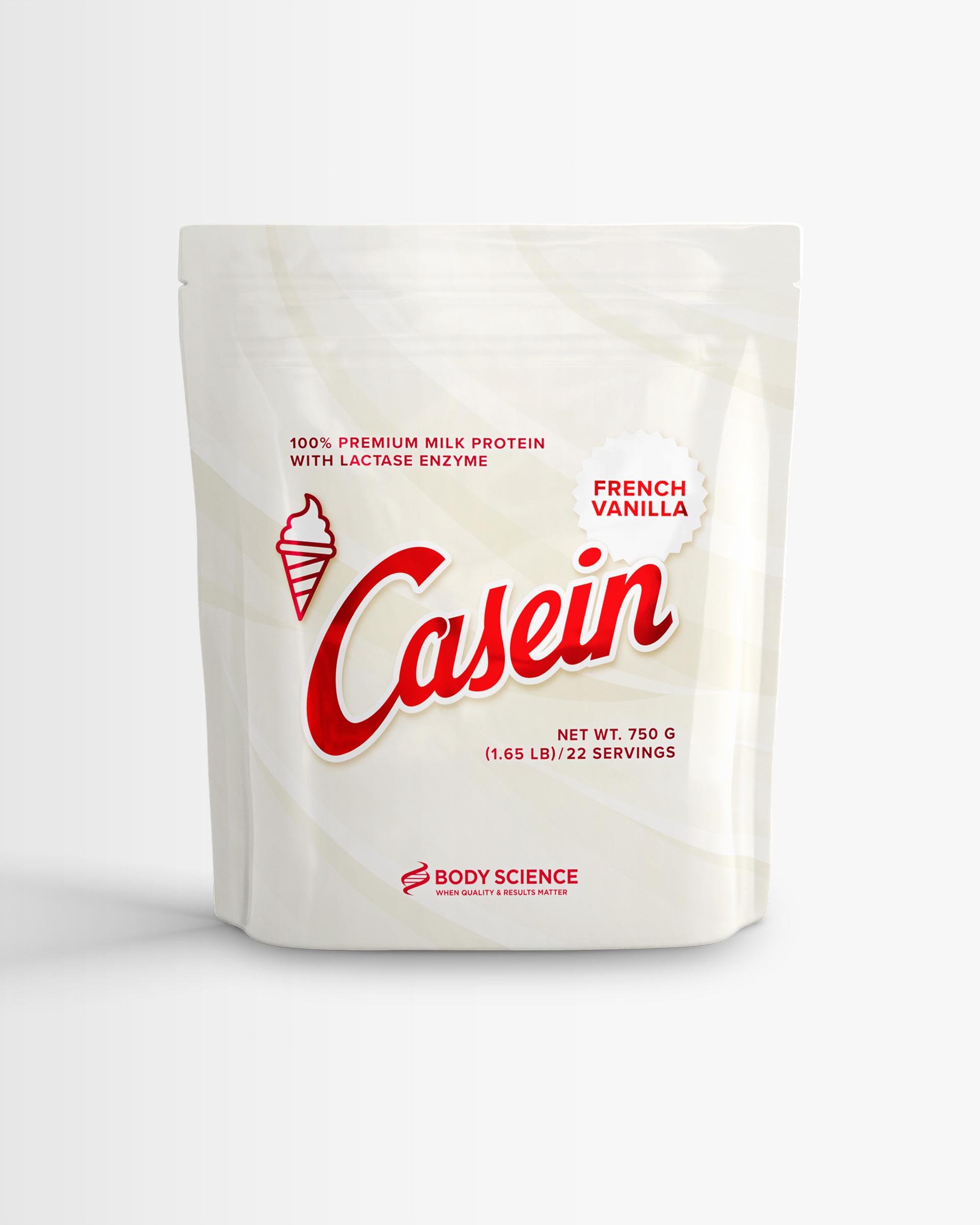 Body Science 4 x Casein protein - Double Chocolate Almond