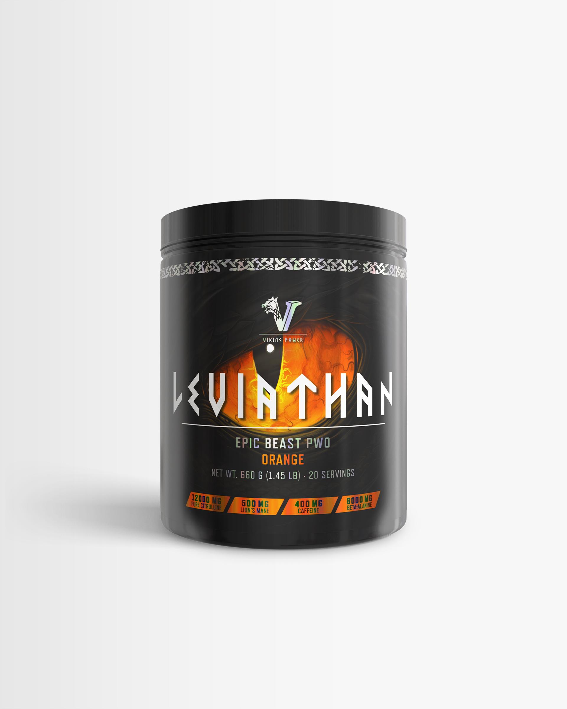 Viking Power 2 x Leviathan Hardcore PWO - 660g - Viking Power - Orange