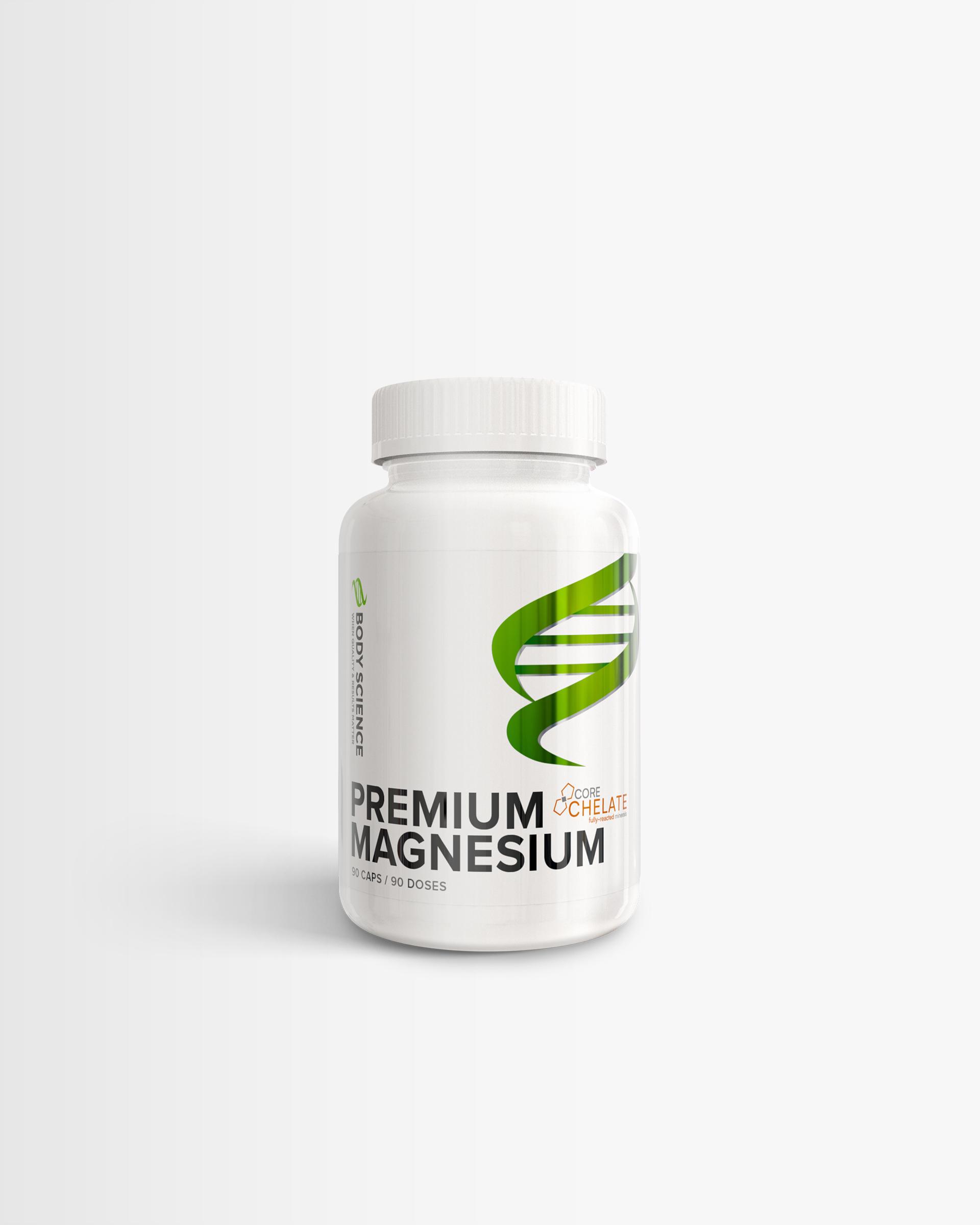Body Science Body Science Premium Magnesium - 90 kpl - Mineraler, Kosttilskudd