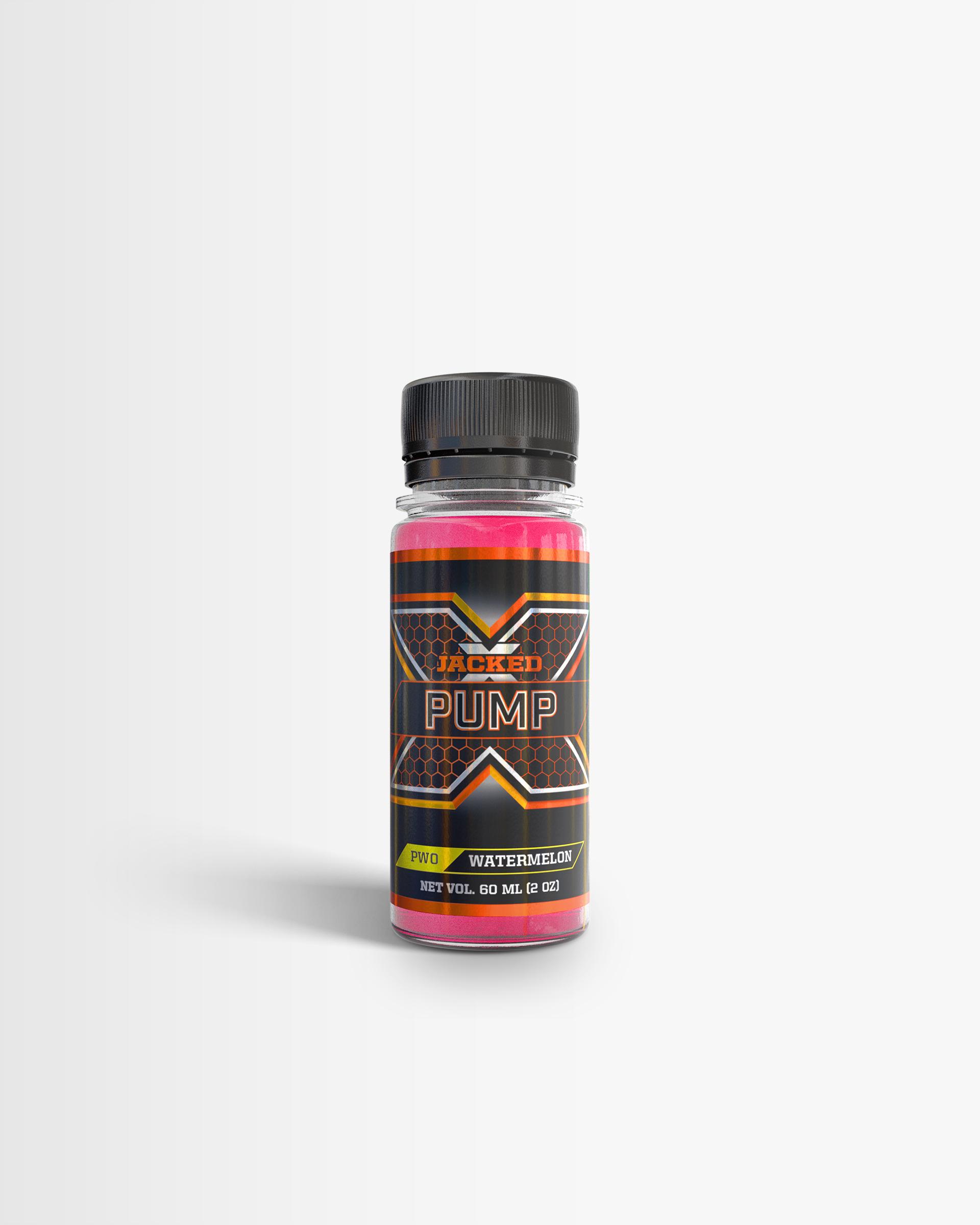 JACKED 42 x Jacked Pump Shot - PWO - Watermelon