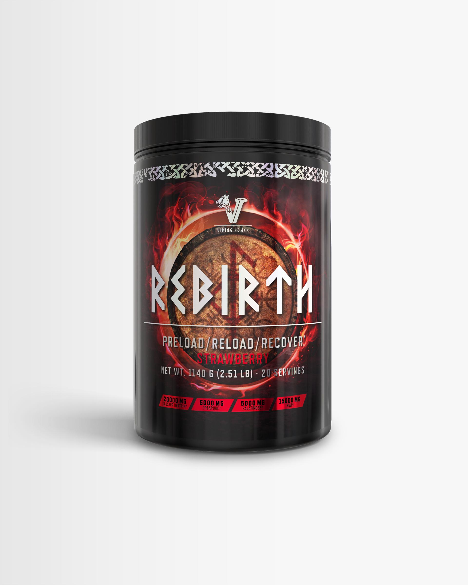 Viking Power 2 x Rebirth - Post Workout - Viking Power - Strawberry