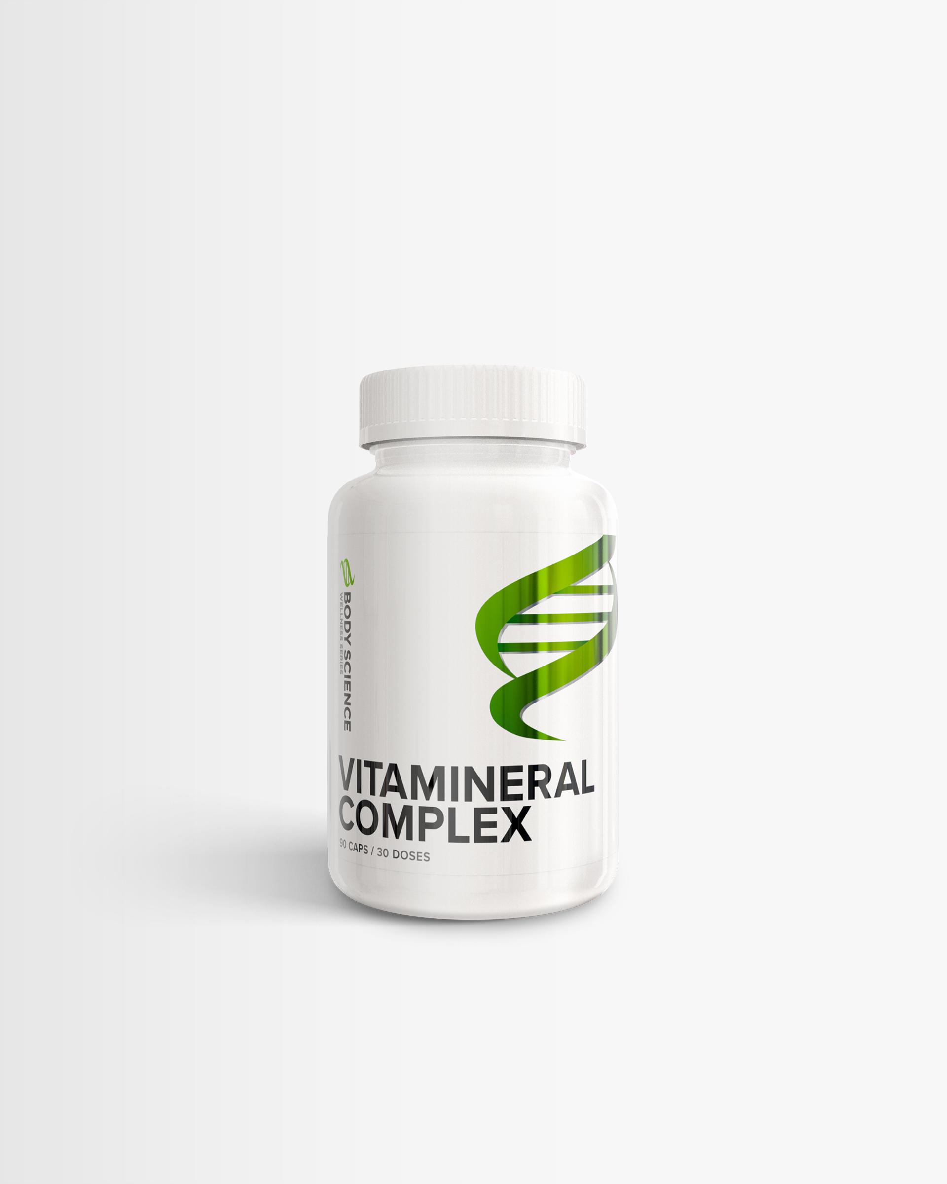 Body Science Wellness Series Multivitamin – Body Science Wellness Series Vitamineral Complex, 90 kapsler – Vitaminer og mineraler